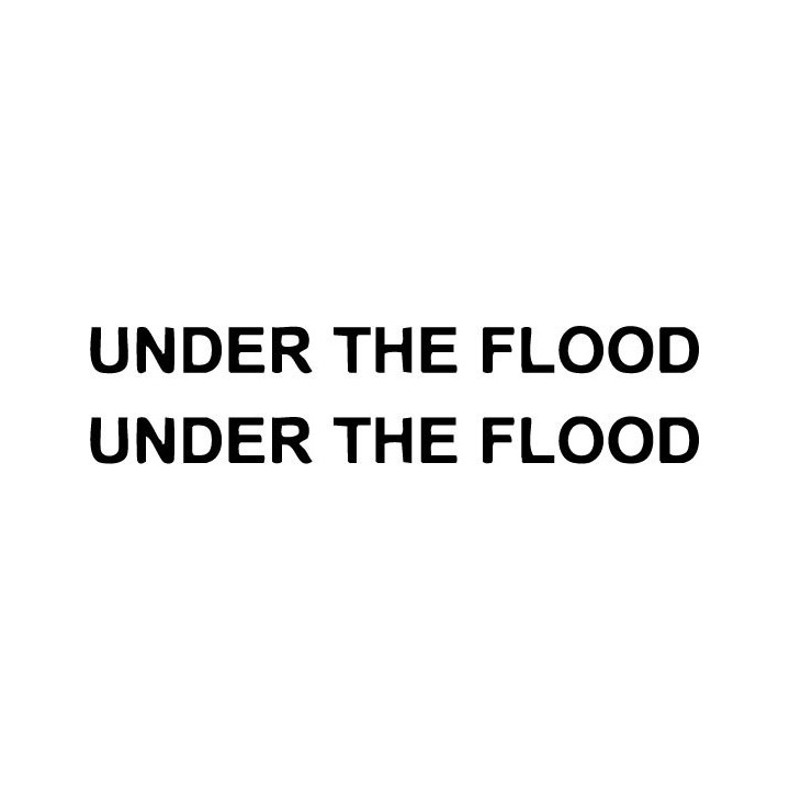 Under The Flood Stickers – Hard Rock Band Decals (2-Pack)