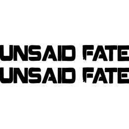 Unsaid Fate Stickers – Hard Rock Band Decals (2-Pack)