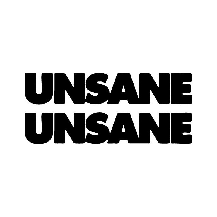 Unsane Stickers – Noise Rock Band Decals (2-Pack)