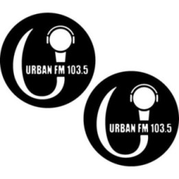 Urban FM 103.5 Radio Stickers – Music Decals (2-Pack)