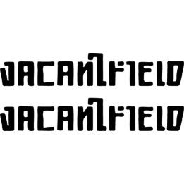 Vacantfield Stickers – Dark Metal Band Decals (2-Pack)