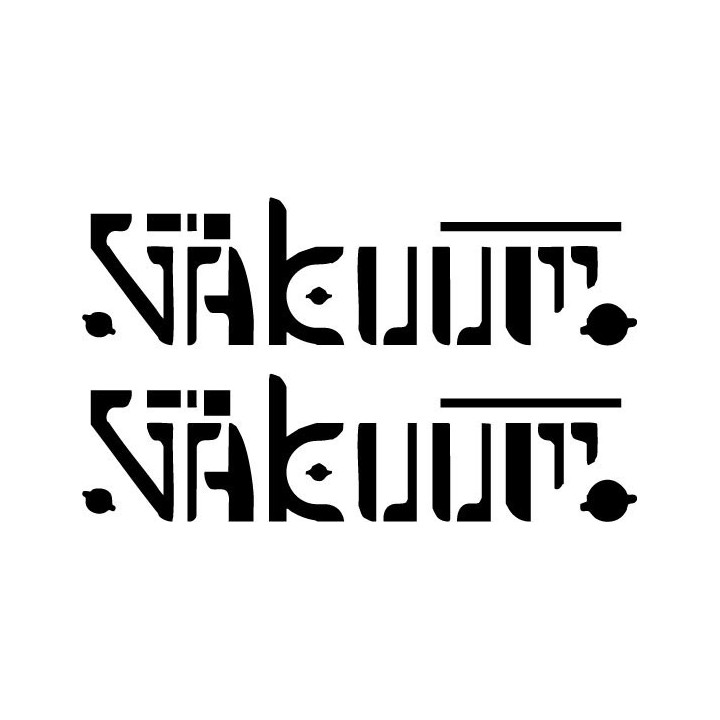 Vakuum Band Stickers – Punk Rock Decals (2-Pack)
