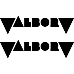 Valborg Stickers – Doom Metal Band Logo Decals (2-Pack)