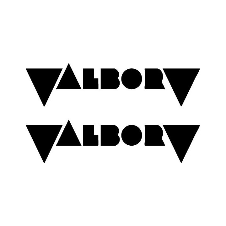 Valborg Stickers – Doom Metal Band Logo Decals (2-Pack)