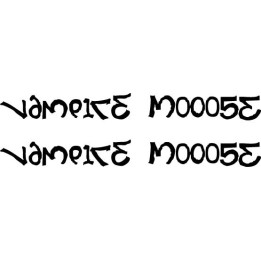 Vampire Moose Stickers – Metal Band Decals (2-Pack)
