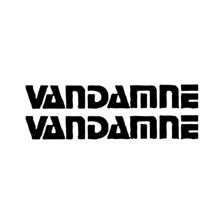 Vandamne Band Stickers – Rock Music Decals (2-Pack)