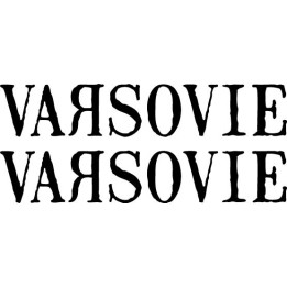 Varsovie Stickers – French Post-Punk Decals (2-Pack)