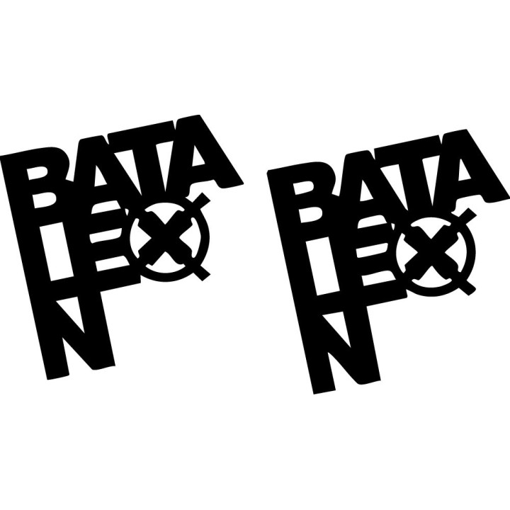 Bataleon Snowboard Stickers – Evil Twin Whatever Decals (2-Pack)
