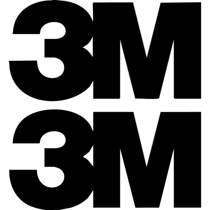 3M Stickers – Professional Grade Vinyl Film Brand Decals (2-Pack)