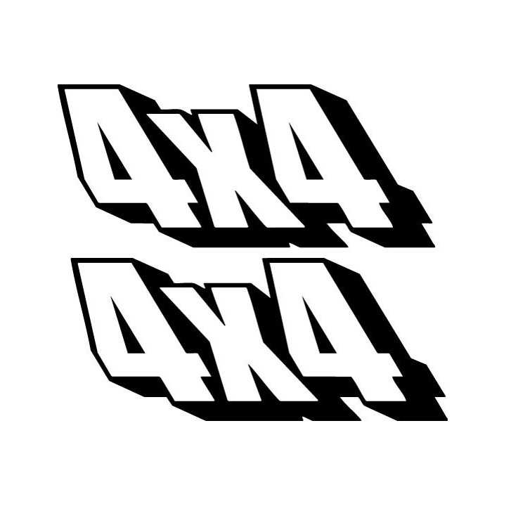 Buy 4x4 Logo Set 16 Vinyl Decal Sticker Online