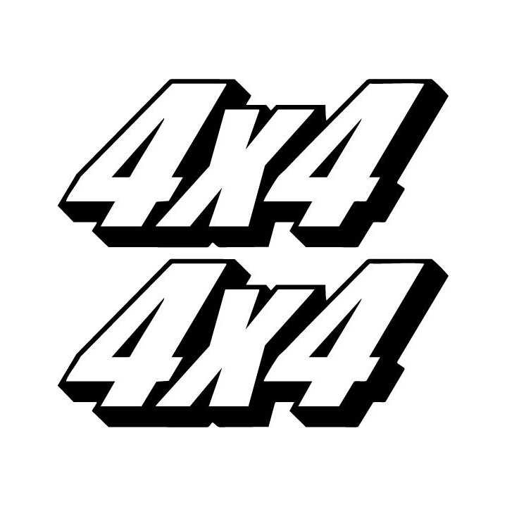 Buy 4x4 Logo Set 17 Vinyl Decal Sticker Online