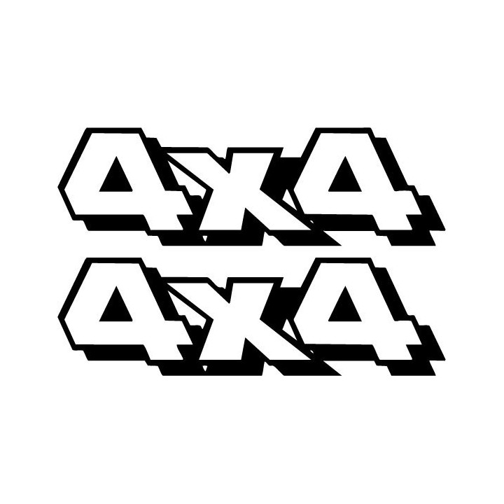 Buy 4x4 Logo Set 18 Vinyl Decal Sticker Online