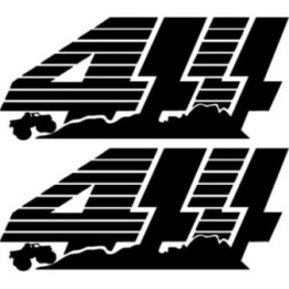 Buy 4x4 Logo Set 24 Vinyl Decal Sticker Online
