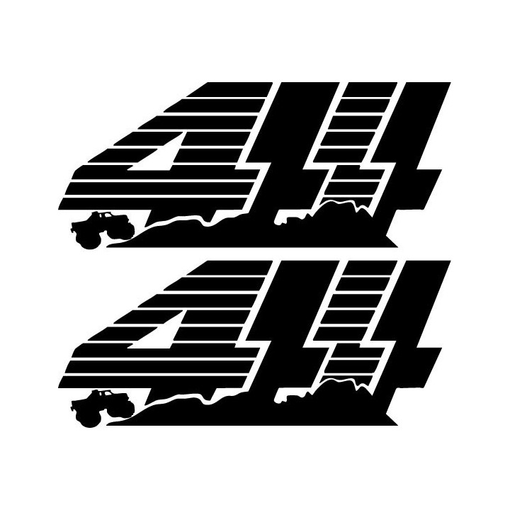 Buy 4x4 Logo Set 24 Vinyl Decal Sticker Online