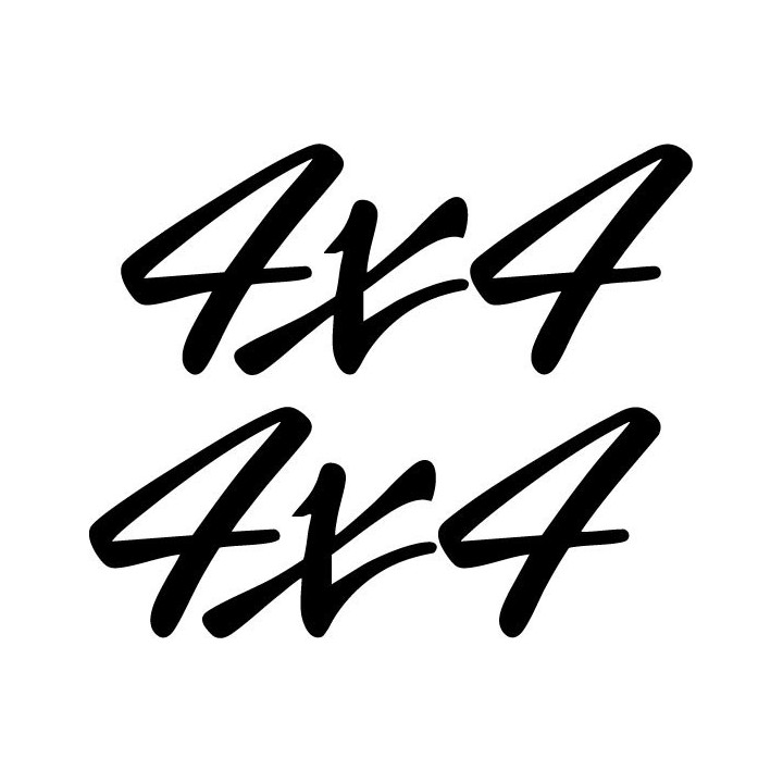Buy 4x4 Logo Set 26 Vinyl Decal Sticker Online