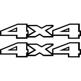 Buy 4x4 Logo Set 3 Vinyl Decal Sticker Online