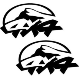 Buy 4x4 Logo Set 40 Vinyl Decal Sticker Online