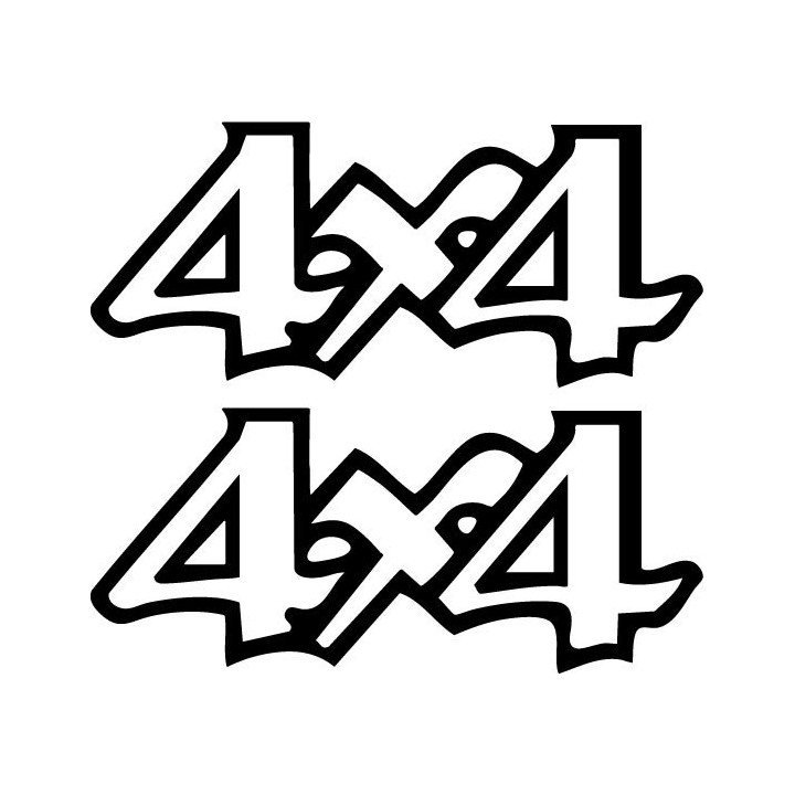Buy 4x4 Logo Set 41 Vinyl Decal Sticker Online