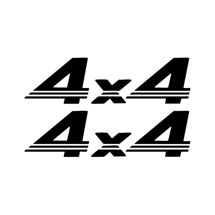 Buy 4x4 Logo Set 42 Vinyl Decal Sticker Online