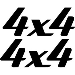 Buy 4x4 Logo Set 44 Vinyl Decal Sticker Online