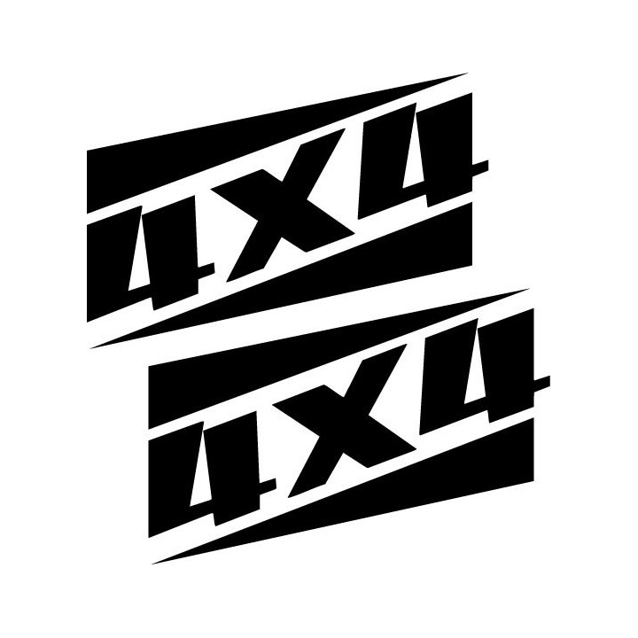 Buy 4x4 Logo Set 49 Vinyl Decal Sticker Online