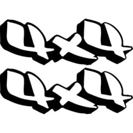 Buy 4x4 Truck Decal Sticker Online