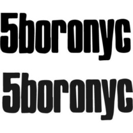 Buy 5 Boro Nyc Decal Sticker Online