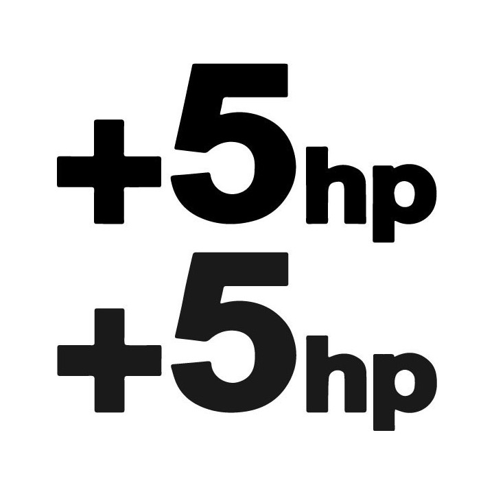 Buy 5hp Extra Horse Power Decal Sticker Online