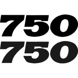 Buy 750 Decal Sticker Online