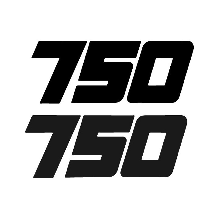 Buy 750 Style 2 Decal Sticker Online