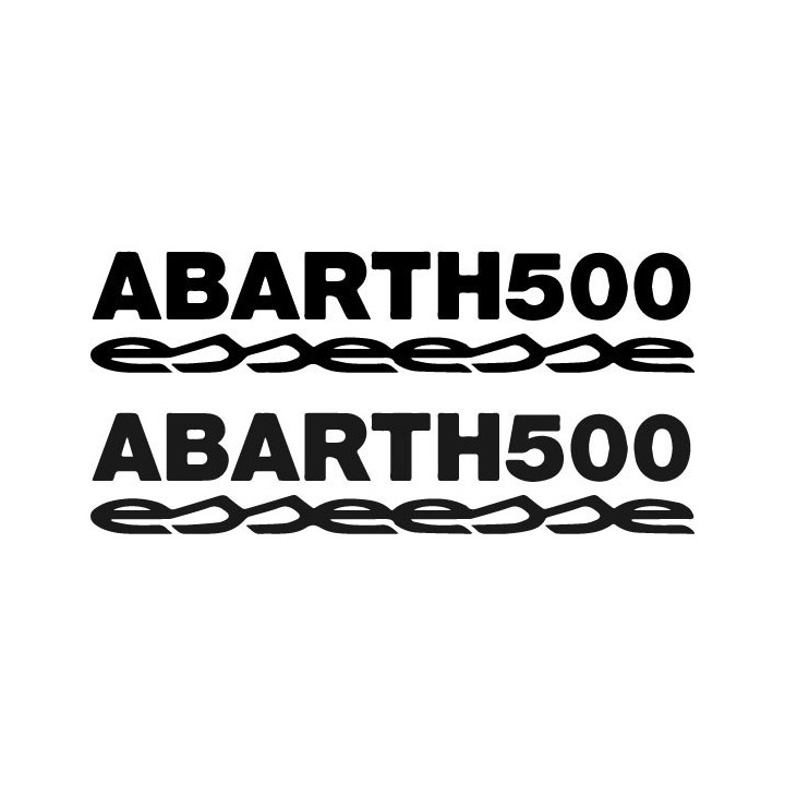 Buy Abarth 500 Vinyl Decal Sticker Online