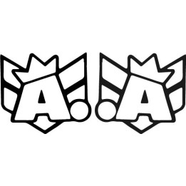 Acme Corporation Stickers – Looney Tunes Logo Decals (2-Pack)