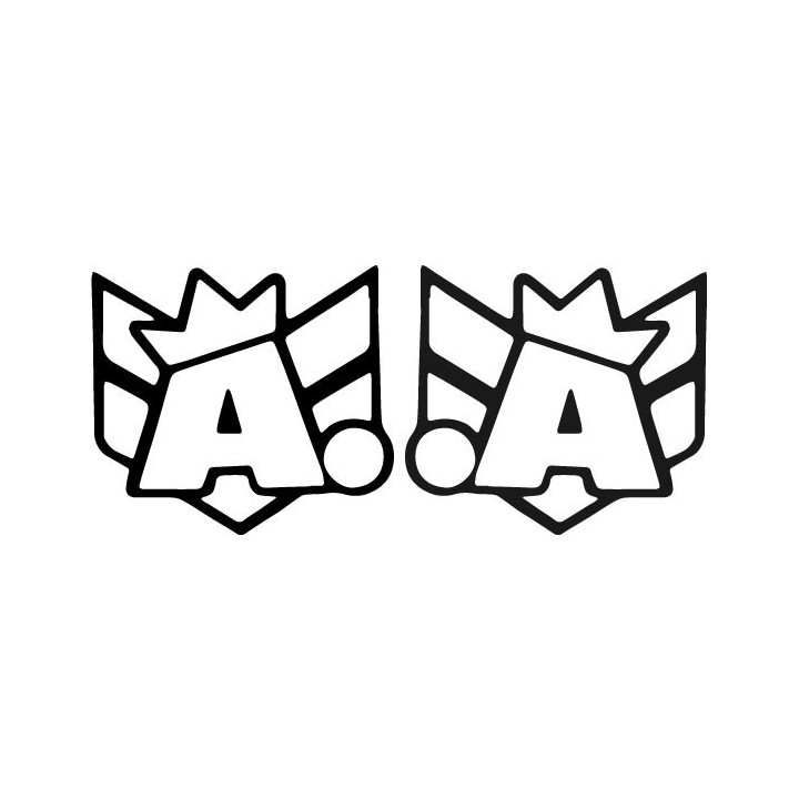 Acme Corporation Stickers – Looney Tunes Logo Decals (2-Pack)