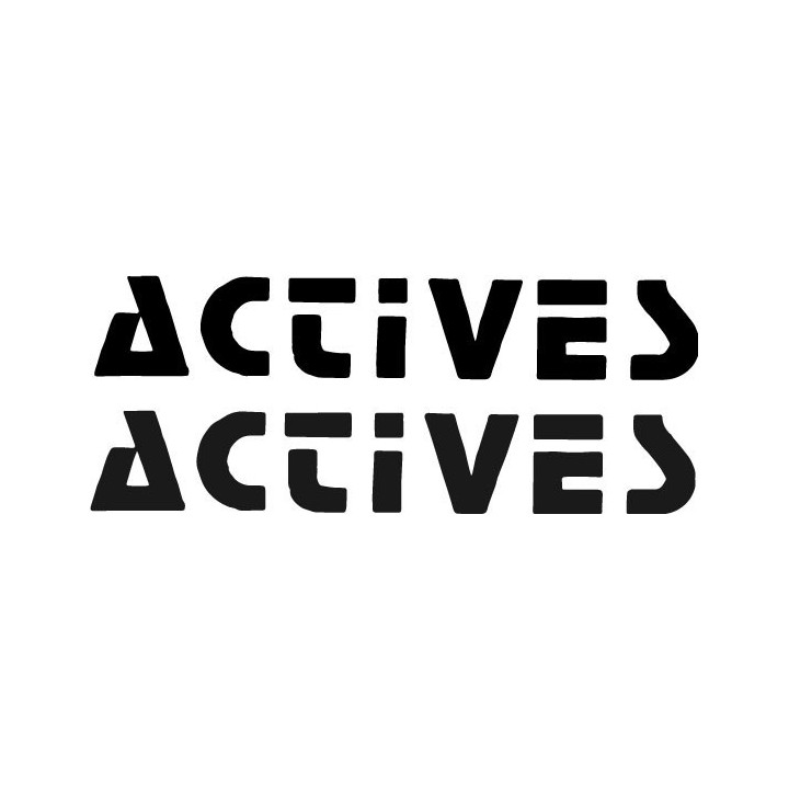 Actives Stickers – Lifestyle Apparel Decals (2-Pack)