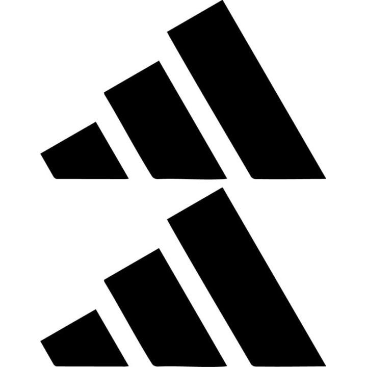 Adidas Three Stripes Stickers – Lifestyle Decals (2-Pack)