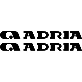 Adria Caravan Stickers – Adora Coral Sonic Motorhome Vinyl Decals (2-Pack)