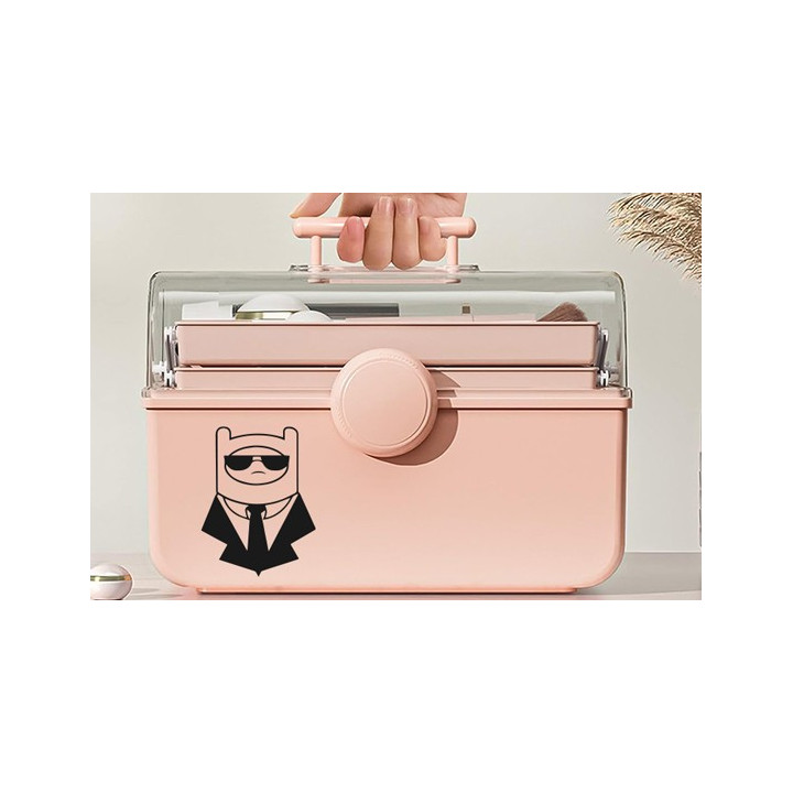 Adventure Time Finn Stickers – Suit & Shades Decals (2-Pack)