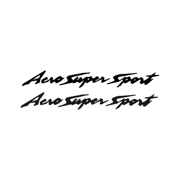 Buy Aero Super Sport Decal Sticker Online
