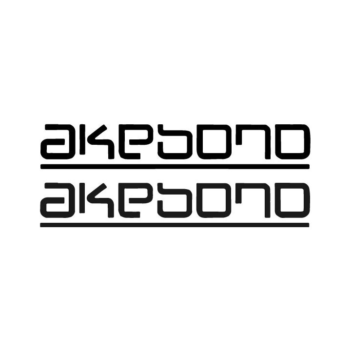 Buy Akebono Brakes Decal Sticker Online