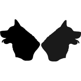 Buy Akita Dog 3 Sticker Online