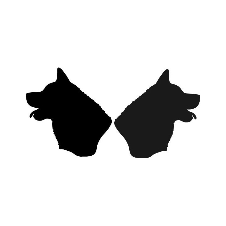 Buy Akita Dog 3 Sticker Online