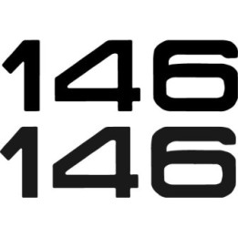 Buy Alfa Romeo 146 Decal Sticker Online