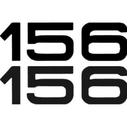 Buy Alfa Romeo 156 Decal Sticker Online
