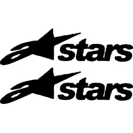 Buy Alpinestars A Stars Inner Decal Sticker Online