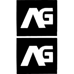 Analog AG Stickers – Snowboard Skate Decals (2-Pack)