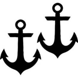 Buy Anchor Decal Sticker Online