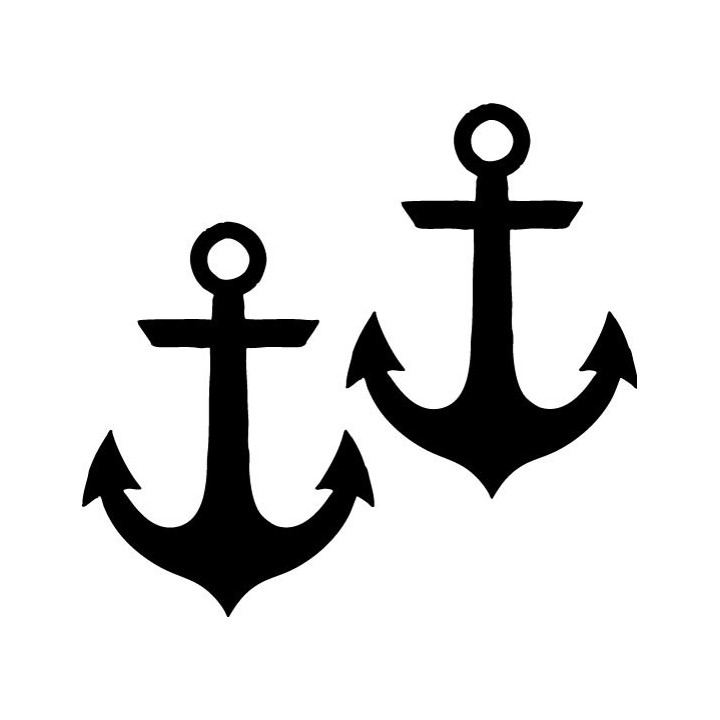 Buy Anchor Decal Sticker Online