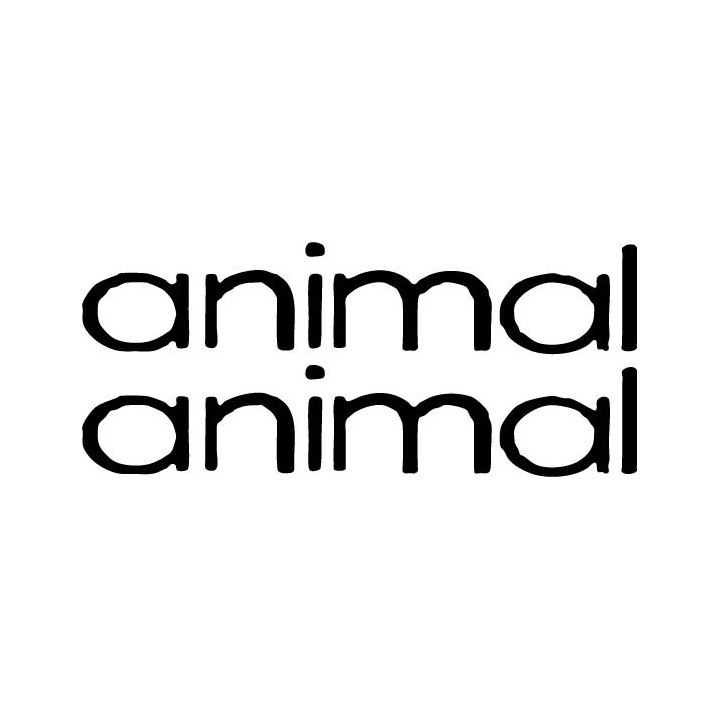 Buy Animal Text Skinny Decal Sticker Online