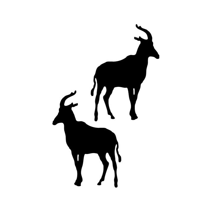 Buy Antelope Decal Sticker Online