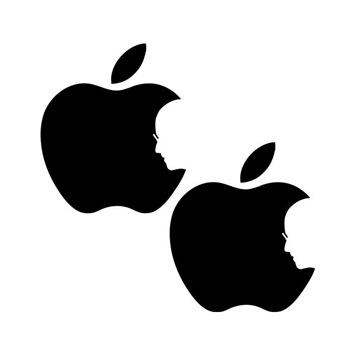Steve Jobs Tribute Stickers – Think Different Decals (2-Pack)